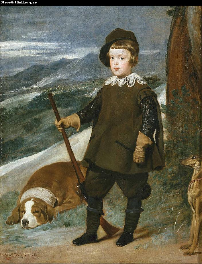 Diego Velazquez Prince Balthasar Charles as a Hunter